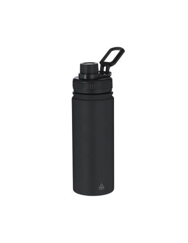 Botella de acero inoxidable reciclado Cazorla doble capa 550ml PERSONALIZABLE