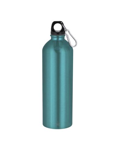 Botella de acero inoxidable reciclado Brussels con mosquetón 800ml PERSONALIZABLE