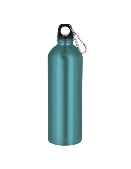 Botella de acero inoxidable reciclado Brussels con mosquetón 800ml PERSONALIZABLE