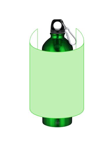 Botella de acero inoxidable reciclado Brussels con mosquetón 800ml PERSONALIZABLE