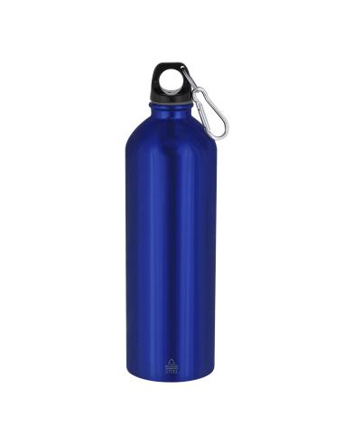 Botella de acero inoxidable reciclado Brussels con mosquetón 800ml PERSONALIZABLE