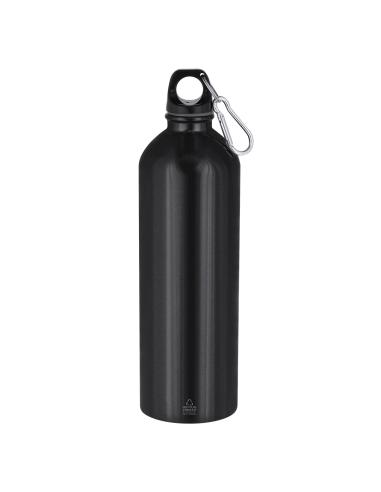 Botella de acero inoxidable reciclado Brussels con mosquetón 800ml PERSONALIZABLE