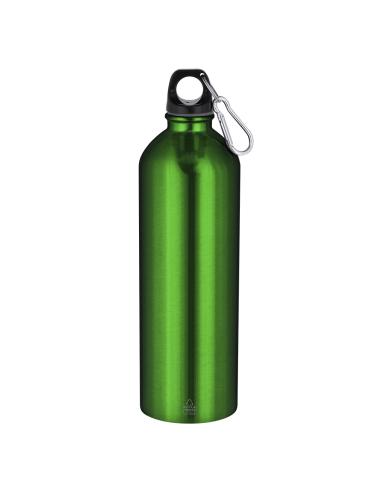 Botella de acero inoxidable reciclado Brussels con mosquetón 800ml PERSONALIZABLE