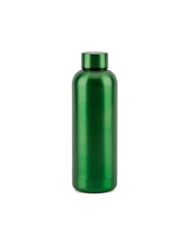 ODIN METTALIC. Botella en acero inoxidable 90% reciclado 550 mL