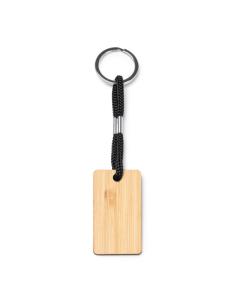 Llavero de madera Arure con cordón PERSONALIZABLE 2