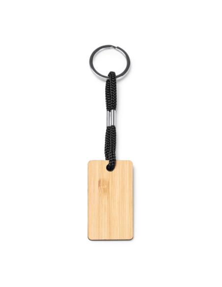 Llavero de madera Arure con cordón PERSONALIZABLE