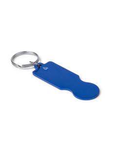 Llavero de aluminio reciclado Benijos moneda carro compra PERSONALIZABLE 2