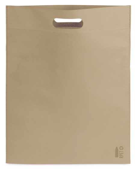 Bolsa de non-woven RPET Covarrubias 70g/m2 asa troquelada PERSONALIZABLE