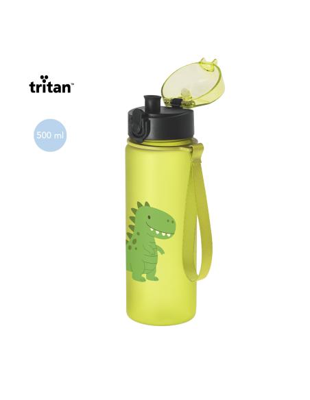 Botella de tritán Gdansk infantil con tapón apertura fácil 500ml PERSONALIZABLE
