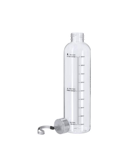 Botella de RPET Frigiliana con graduación 1 litro PERSONALIZABLE