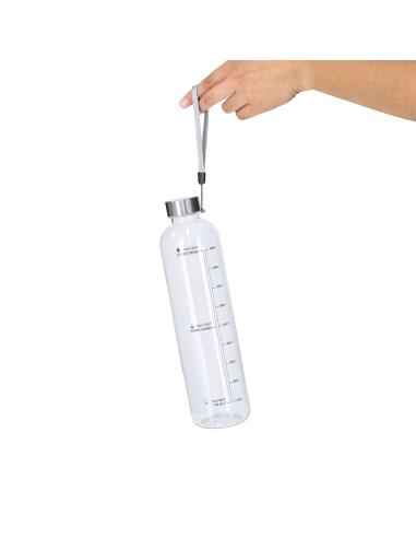 Botella de RPET Frigiliana con graduación 1 litro PERSONALIZABLE