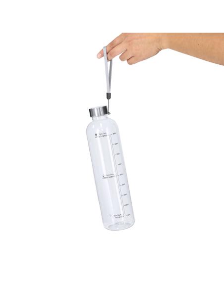 Botella de RPET Frigiliana con graduación 1 litro PERSONALIZABLE