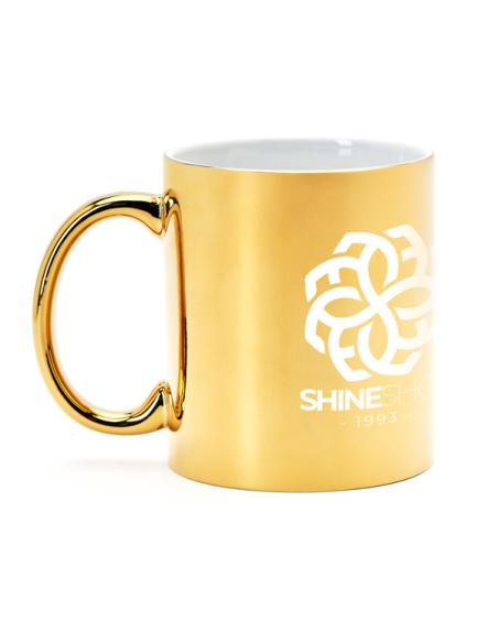 Taza cerámica La Atalaya efecto metálico especial láser 350ml PERSONALIZABLE