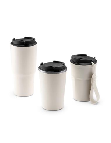 Vaso térmico de acero inoxidable La Calera doble capa 400ml PERSONALIZABLE