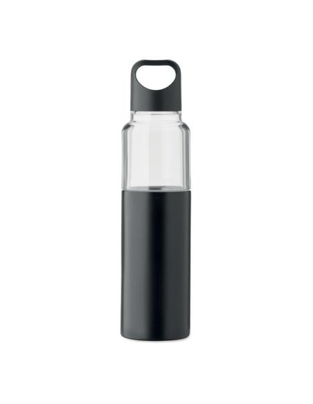 Botella y vaso 2 en 1 Drenovci tritán y acero inoxidable reciclado 610 ml PERSONALIZABLE
