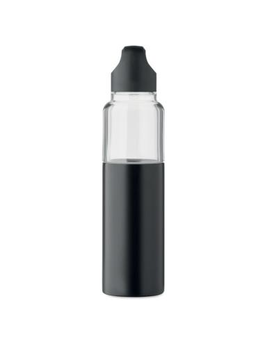 Botella y vaso 2 en 1 Drenovci tritán y acero inoxidable reciclado 610 ml PERSONALIZABLE