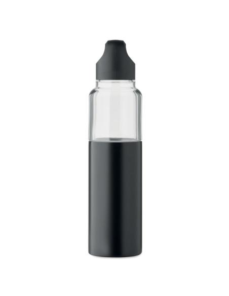 Botella y vaso 2 en 1 Drenovci tritán y acero inoxidable reciclado 610 ml PERSONALIZABLE