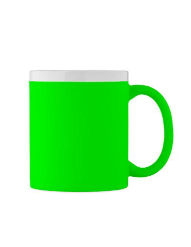 Taza cerámica Fermoselle colores fluorescentes especial láser 300ml PERSONALIZABLE