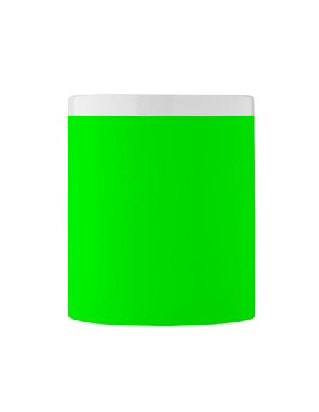 Taza cerámica Fermoselle colores fluorescentes especial láser 300ml PERSONALIZABLE