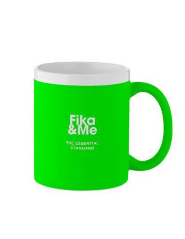 Taza cerámica Fermoselle colores fluorescentes especial láser 300ml PERSONALIZABLE