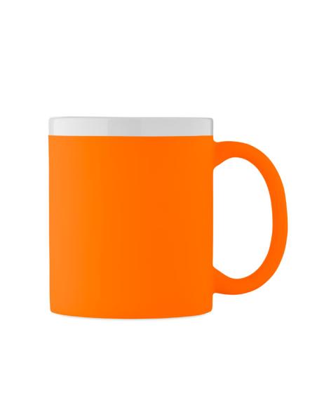 Taza cerámica Fermoselle colores fluorescentes especial láser 300ml PERSONALIZABLE