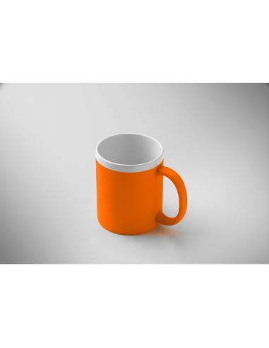 Taza cerámica Fermoselle colores fluorescentes especial láser 300ml PERSONALIZABLE