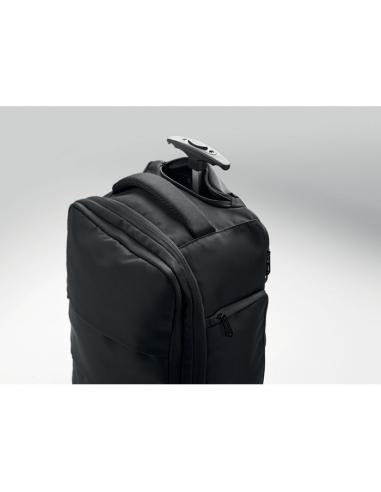Mochila trolley de RPET France portátil 15" PERSONALIZABLE