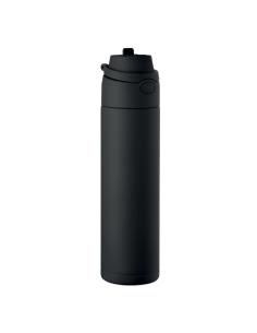 Botella de acero inoxidable reciclado Gaborone pared simple 650ml PERSONALIZABLE