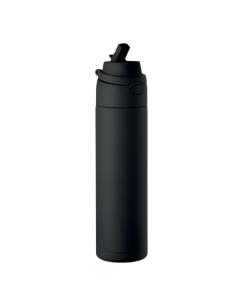 Botella de acero inoxidable reciclado Gaborone pared simple 650ml PERSONALIZABLE 2
