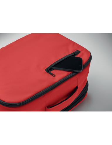 Mochila de RPET Erfurt tamaño cabina portátil 15" PERSONALIZABLE