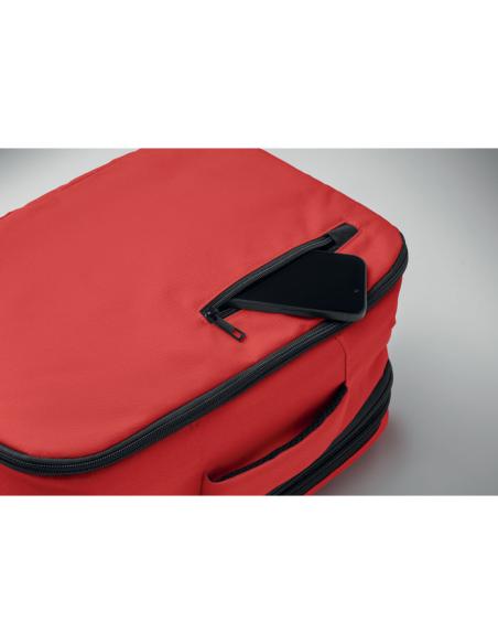 Mochila de RPET Erfurt tamaño cabina portátil 15" PERSONALIZABLE