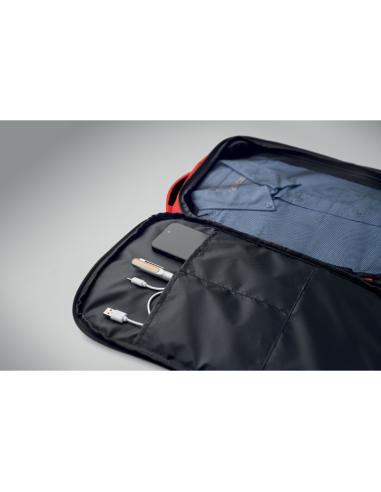 Mochila de RPET Erfurt tamaño cabina portátil 15" PERSONALIZABLE