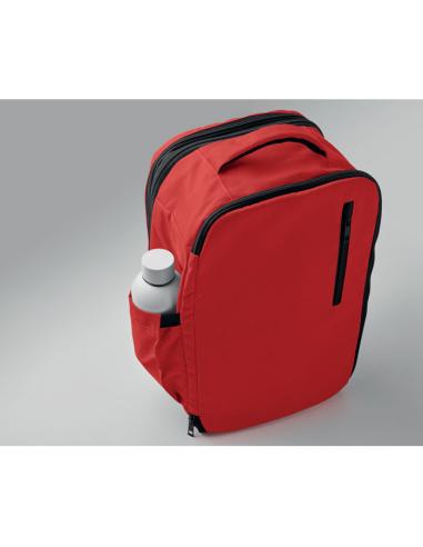 Mochila de RPET Erfurt tamaño cabina portátil 15" PERSONALIZABLE