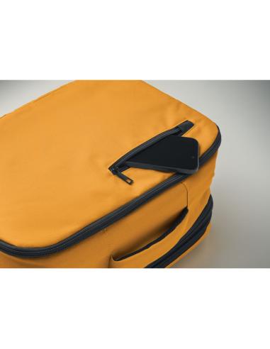 Mochila de RPET Erfurt tamaño cabina portátil 15" PERSONALIZABLE