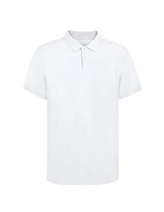 Polo adulto unisex Koupan algodón 220g/m2 blanco PERSONALIZABLE 2