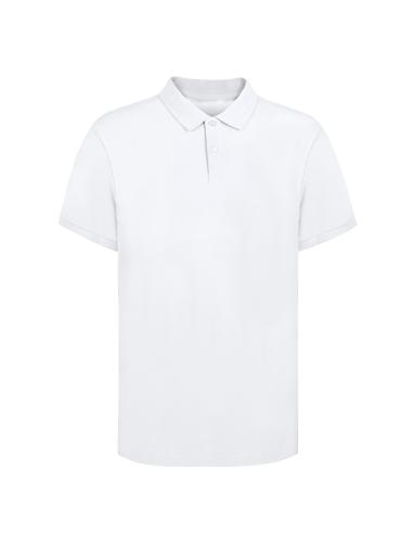 Polo adulto unisex Koupan algodón 220g/m2 blanco PERSONALIZABLE