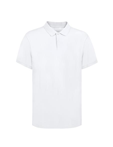 Polo adulto unisex Koupan algodón 220g/m2 blanco PERSONALIZABLE