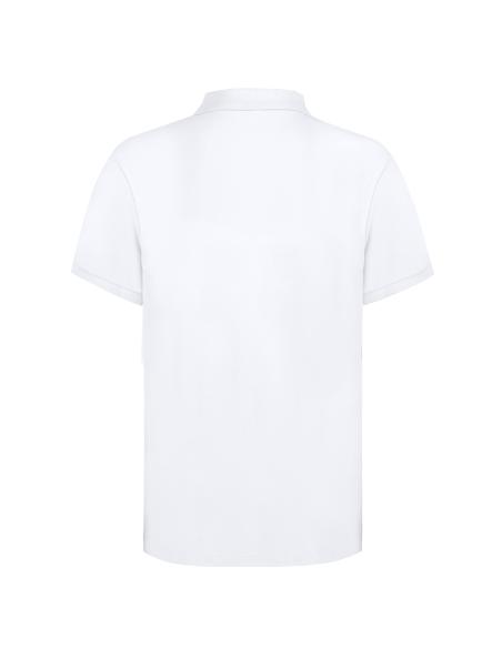 Polo adulto unisex Koupan algodón 220g/m2 blanco PERSONALIZABLE
