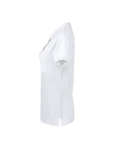 Polo mujer Koupan algodón 220g/m2 blanco PERSONALIZABLE