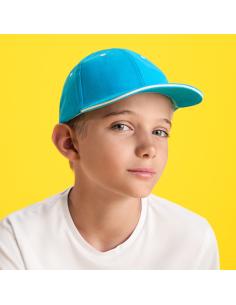 Gorra de algodón 260g/m2 Hermigua adulto y niños cierre velcro colores PERSONALIZABLE 2