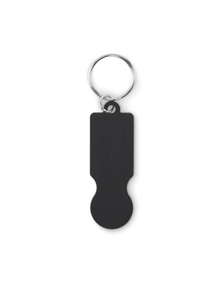 Llavero DE ALUMINIO RECICLADO Essen con ficha de carrito PERSONALIZABLE