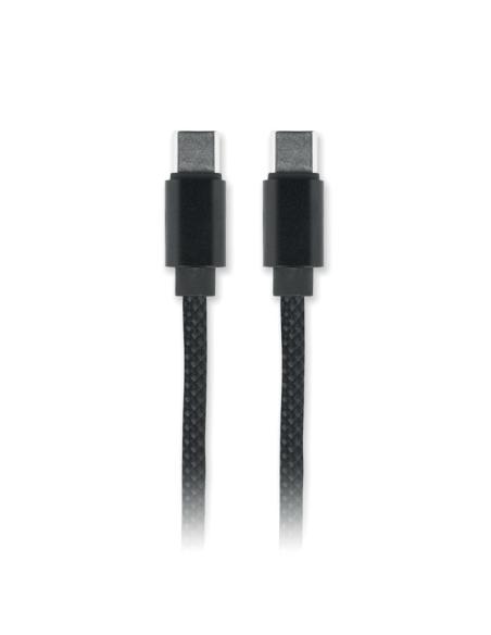 Cable de carga RPET Gladstone magnético auto-enrollable 60W PERSONALIZABLE