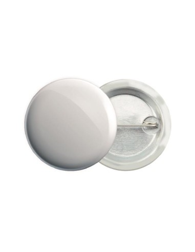 Chapa metálica Seia 59mm con aguja PERSONALIZABLE