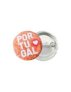 Chapa metálica Lixa 50mm con aguja PERSONALIZABLE