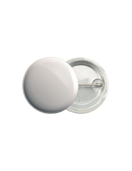 Chapa metálica Lixa 50mm con aguja PERSONALIZABLE