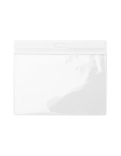Identificador reutilizable Adalid transparente borde a color PERSONALIZABLE