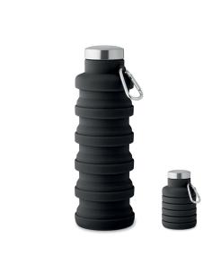 Botella reutilizable de silicona Ludwigshafen plegable 500ml PERSONALIZABLE