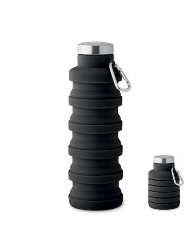Botella reutilizable de silicona Ludwigshafen plegable 500ml PERSONALIZABLE