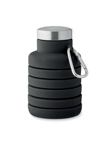 Botella reutilizable de silicona Ludwigshafen plegable 500ml PERSONALIZABLE
