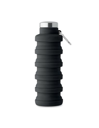 Botella reutilizable de silicona Ludwigshafen plegable 500ml PERSONALIZABLE
